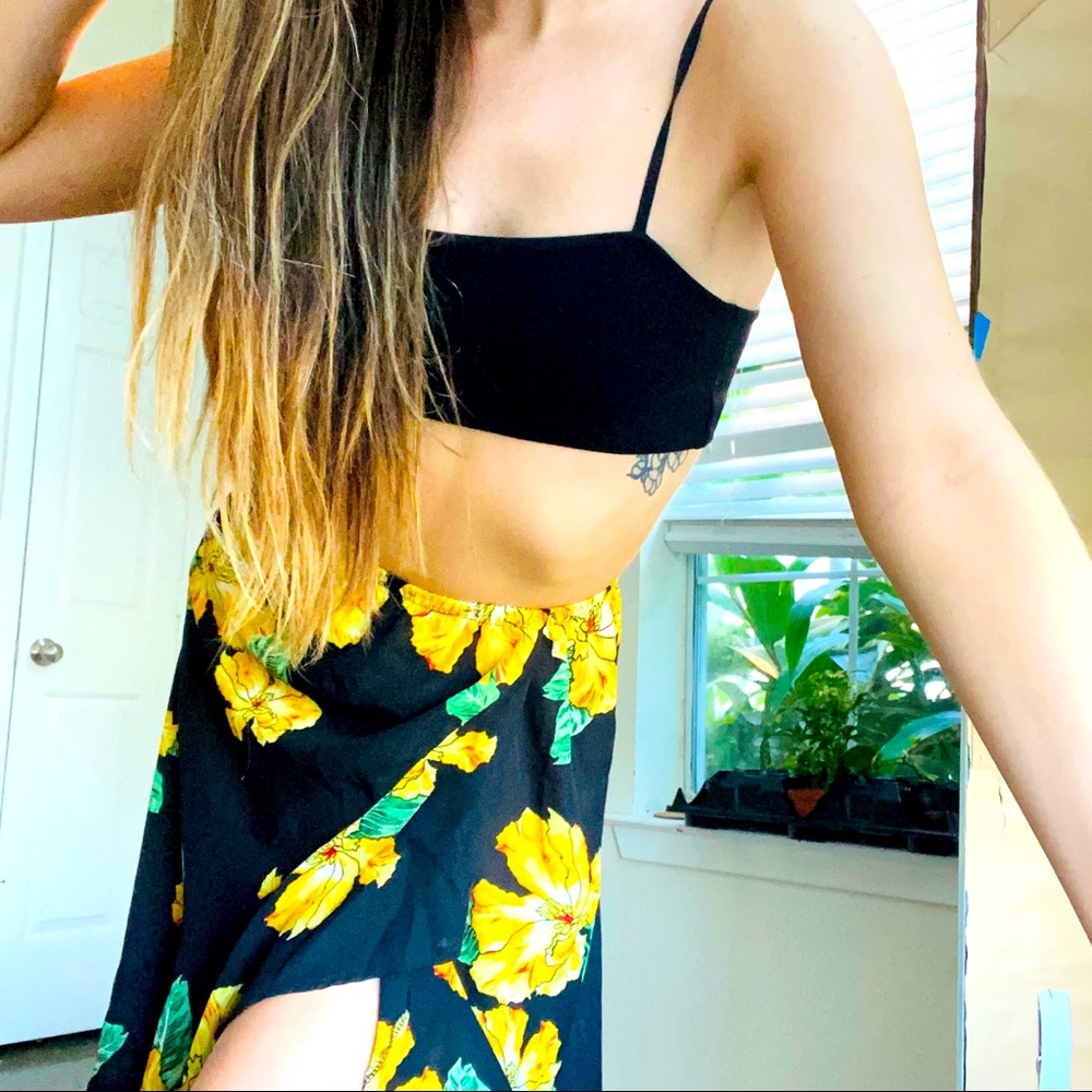 LF Floral Maxi Skirt